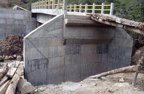 Administración local de Sumapaz invierte más de $8000 millones en infraestructura de la malla vial y en puentes peatonales