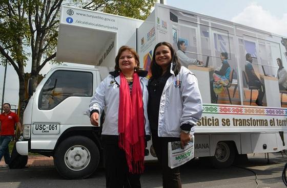 Casa Móvil de Justicia de Tunjuelito logra balance positivo en su primer trimestre