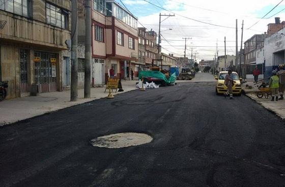En barrio de la localidad de Los Mártires fueron recuperados 497,86 metros cuadrados de vía 