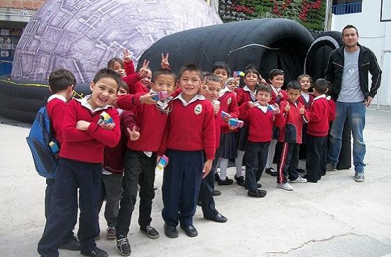 Domo portátil colegios - Foto: Prensa Secretaría de Educación