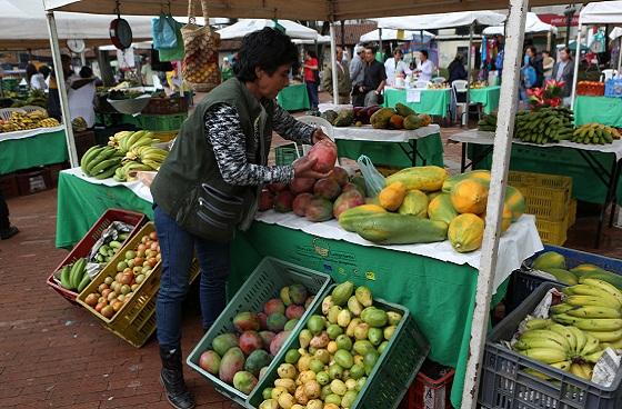 Mercados campesinos - Foto: Prensa Alcaldía Mayor / Diego Bauman