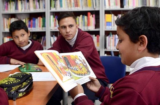 Gestores de lectura colegios Distritales - Foto: Prensa Secretaría de Educación 