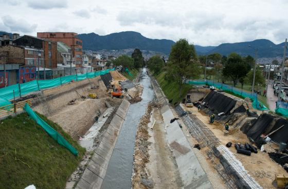 Recuperación Río Fucha - Foto: Acueducto de Bogotá