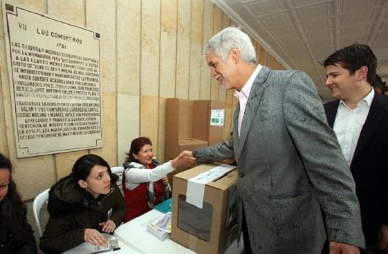 Votaciones plebiscito - Foto: Prensa Alcaldía Mayor / Diego Bauman