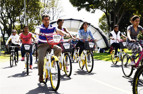 Con la entrega de un nuevo bicicorredor, Bogotá Humana continúa fomentando el uso de la bicicleta