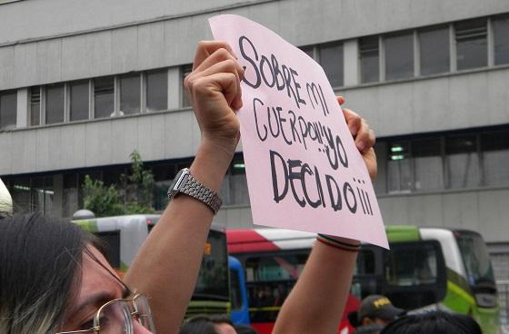 Manifestación aborto - Foto: Prensa Alcaldía Mayor / Lesly Segura 