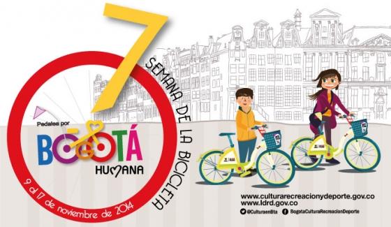 Afiche del 3 Foro Internacional de la Bicicleta