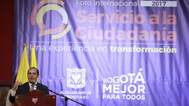 Foro Internacional Servicio al Ciudadano - Foto: Comunicaciones Alcaldía / Diego Bauman