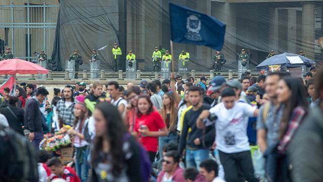 Nueva jornada de marchas estudiantiles este jueves en Bogotá - Foto: Comunicaciones Alcaldía / Andrés Sandoval