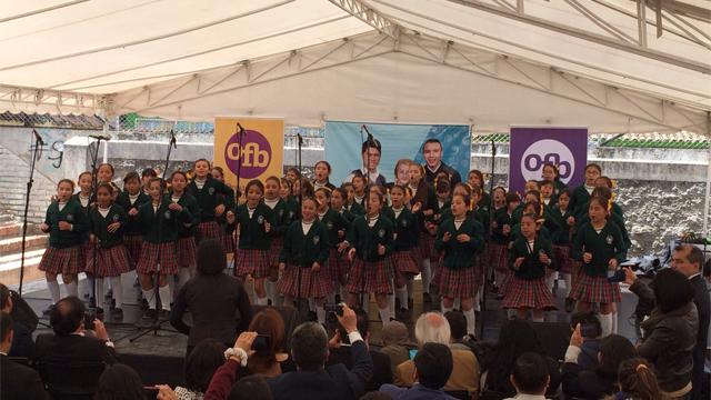 Bogotá presenta su primer colegio público filarmónico