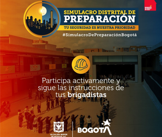 Colegios de Bogotá se suman al Simulacro Distrital de Preparación