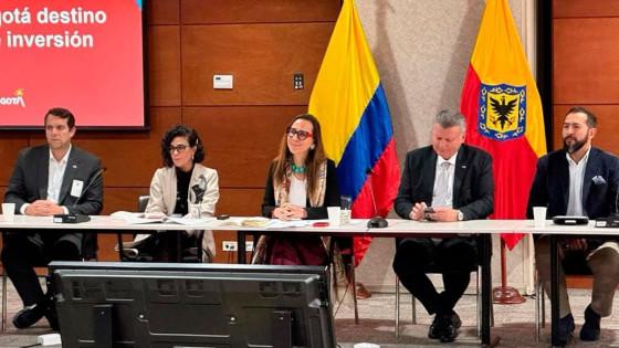 Foto del encuentro entre Bogotá y empresas suizas para impulsar el desarrollo de infraestructuras sostenibles.