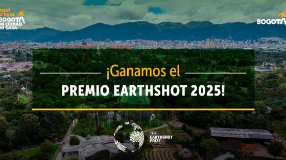 Pieza gráfica en la que dice que Bogotá es el ganador del premio