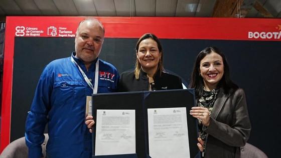 Bogotá y Monterrey sellan acuerdo que fortalece cooperación turística 2026