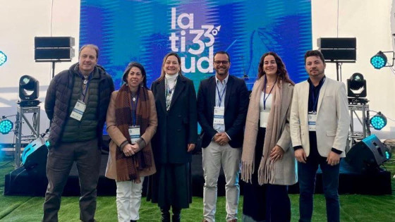 Foto de la participación de Bogotá en Latitud 33° el Encuentro Metropolitano de Turismo en Chile.