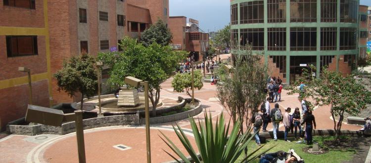 Parques de la Universidad Distrital en Bogotá