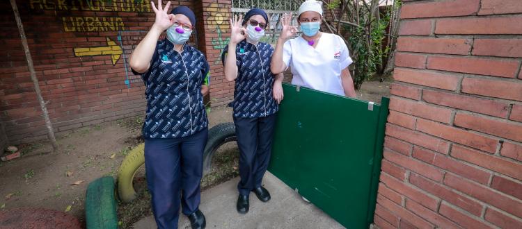 Mujeres de servicios generales