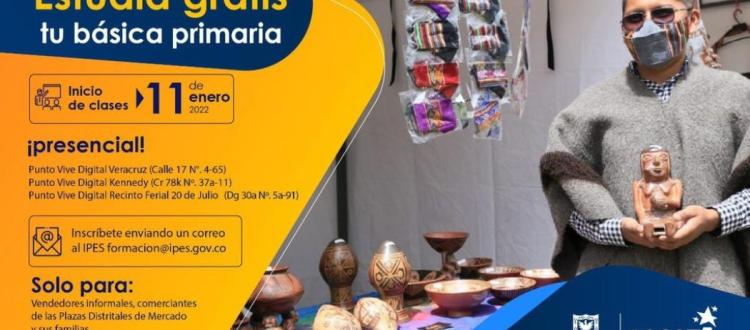 Vendedores informales podrán validar sus estudios gratuitamente