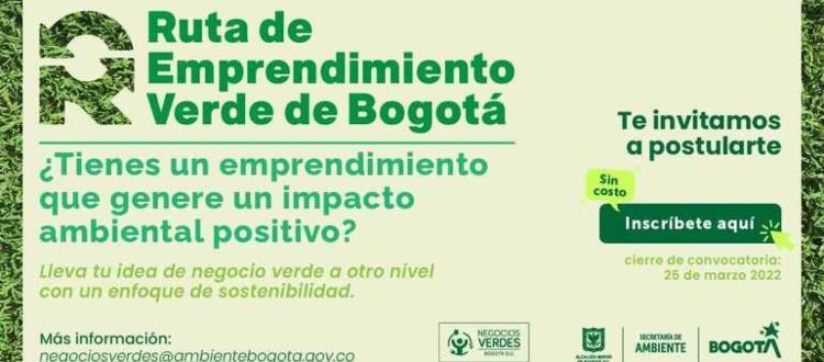 Ruta de emprendimiento verde de Bogotá