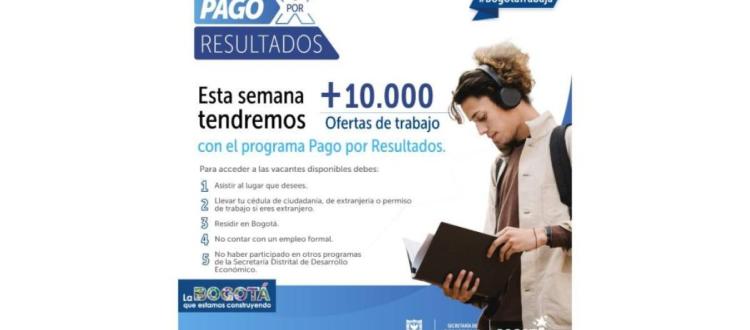 Noreste Para llevar Esperar algo Hoy y este fin de semana postúlate a las ofertas de empleo en estas lo |  Bogota.gov.co