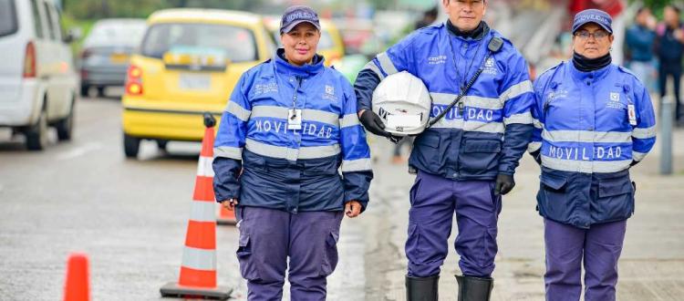 Oferta de empleo como Agente Civil de Tránsito en Bogotá 