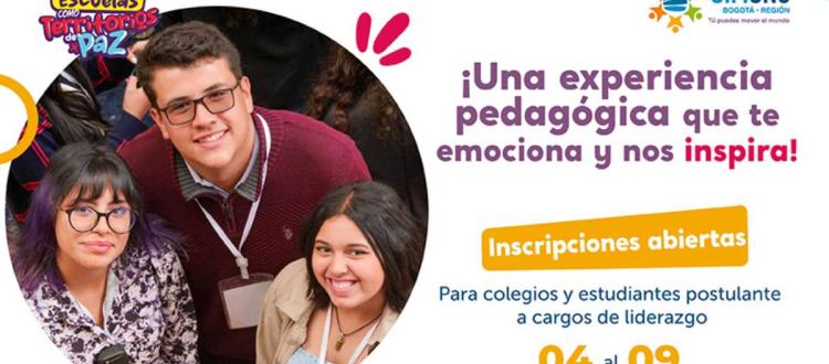 Inscripciones para la escuela de liderazgo de Simonu Bogotá 2023