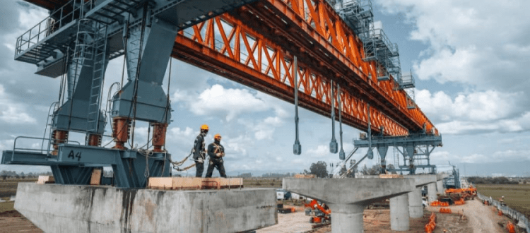 Obra del metro Foto: Alcaldía de Bogotá
