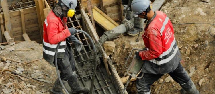 Personas de construcción - Foto: Alcaldía de Bogotá - Juan Pablo Bello