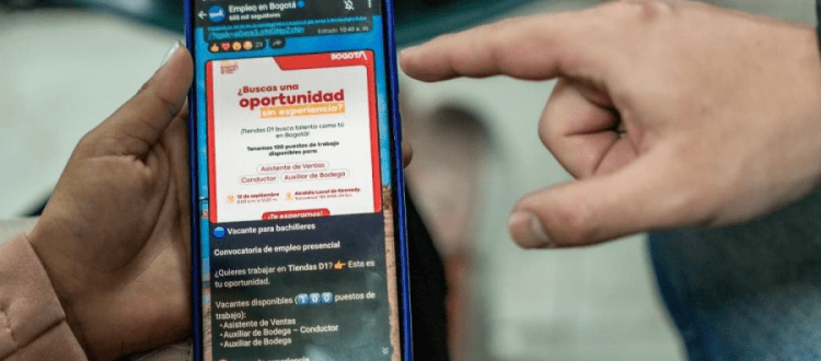 Celular Foto: Secretaría Distrital de Desarrollo Económico