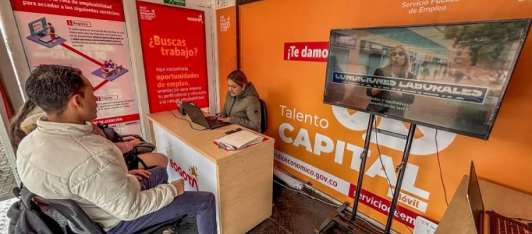 Unidad Móvil de Empleo - Foto: Secretaría Distrital de Desarollo Económico