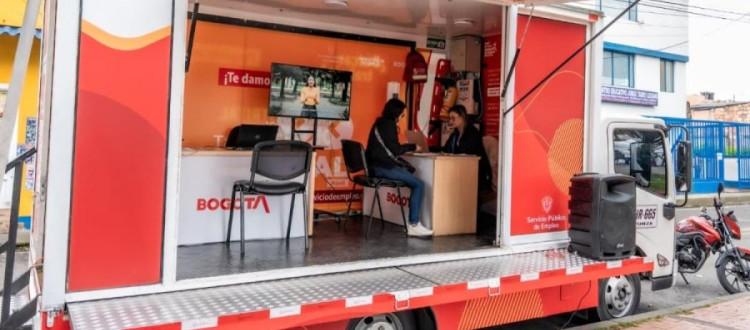 Unidad Móvil de Empleo - Foto: Secretaría Distrital de Desarollo Económico