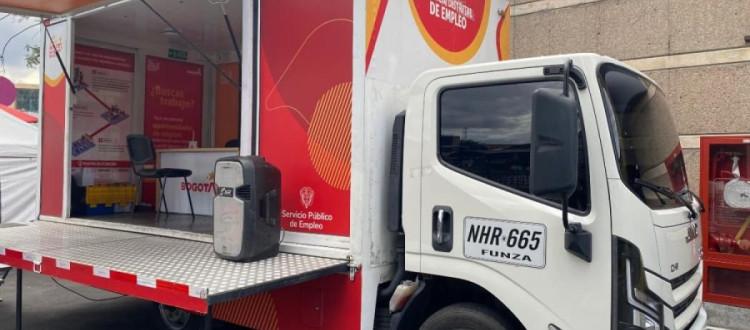 Unidad Móvil de Empleo - Foto: Secretaría Distrital de Desarollo Económico