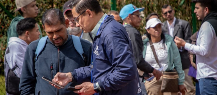 Personas reunidas Foto: Secretaría de Desarrollo Económico