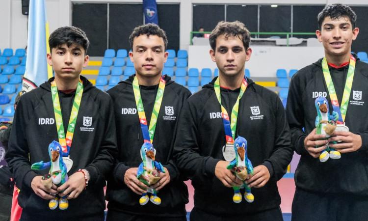 Equipo de Bogotá puntea la medallería y liderazgo en Juegos Nacionales