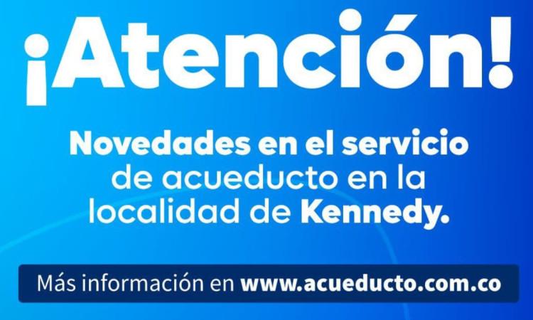 Aviso con novedades en el servicio 