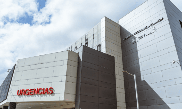 Foto de un hospital de Bogotá 