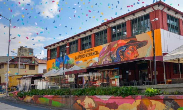 Foto de la fachada de la Plaza La Perseverencia