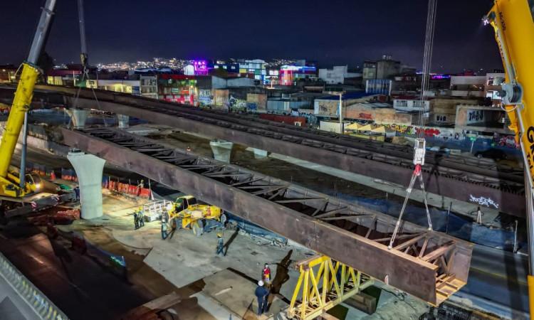 Foto de la obra del puente de Venecia