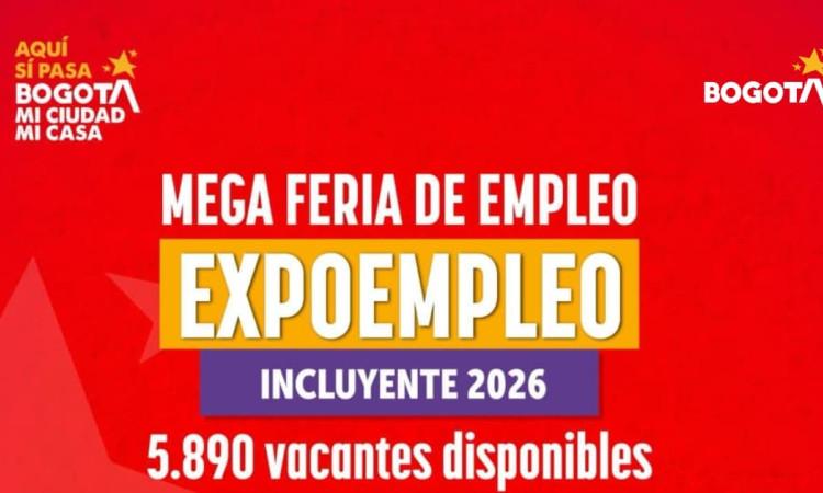 Imagen de la 'Mega Feria de Empleo Incluyente' en Fontibón.