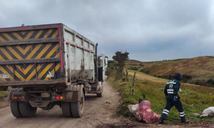 Foto que muestra un ecopunto ubicado en la ciudad