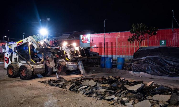 Foto de mejoramiento víal en Corabastos 