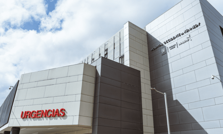 Foto de un hospital de Bogotá