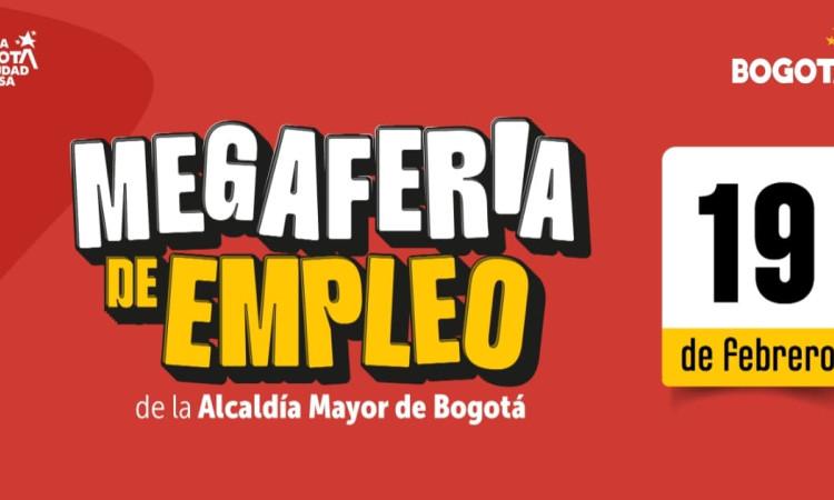 Foto de la 'Megaferia de Empleo' 2026 en Bogotá