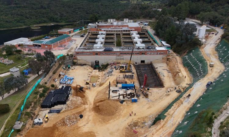 Foto que muestra la obra de la Planta Wiesner 