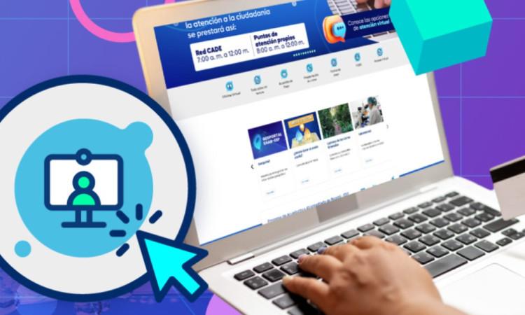 Imagen gráfica que muestra un computador