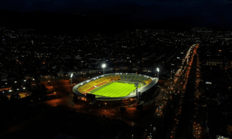 Imagen Panorámica del Estadio el Campín 