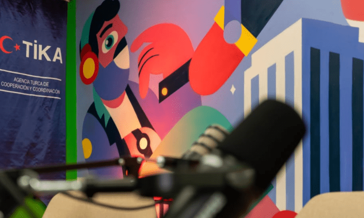 Imagen del nuevo estudio de radio en el Cefe Chapinero