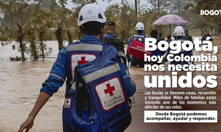 Personal de la Cruz Roja en inundaciones