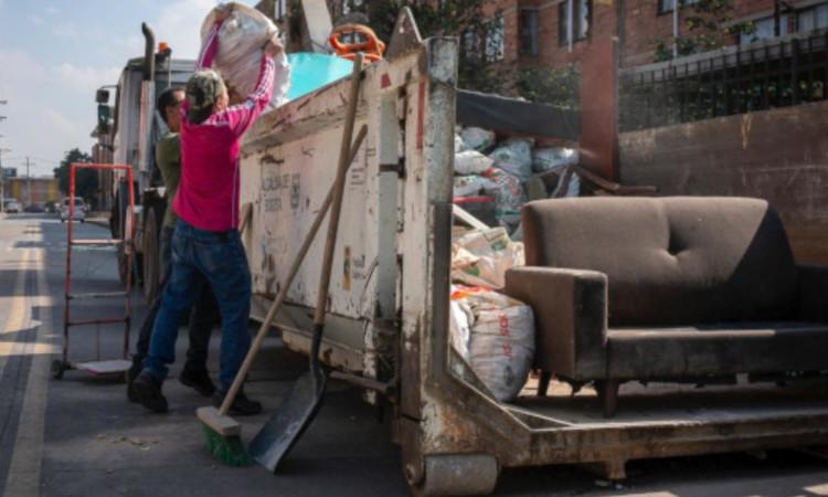 Foto que muestra un Ecopunto en Bogotá