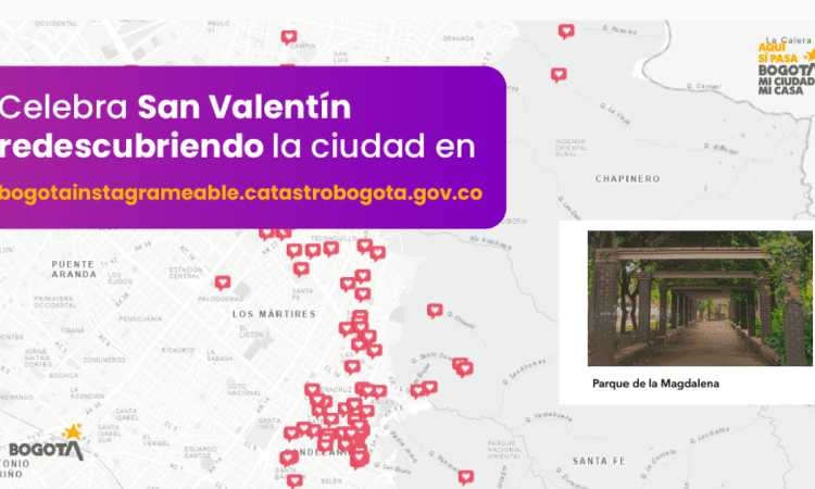 Imagen de la pieza gráfica de Catastro Bogotá